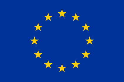 Flag of Europe, courtesy of Wikimedia Commons.